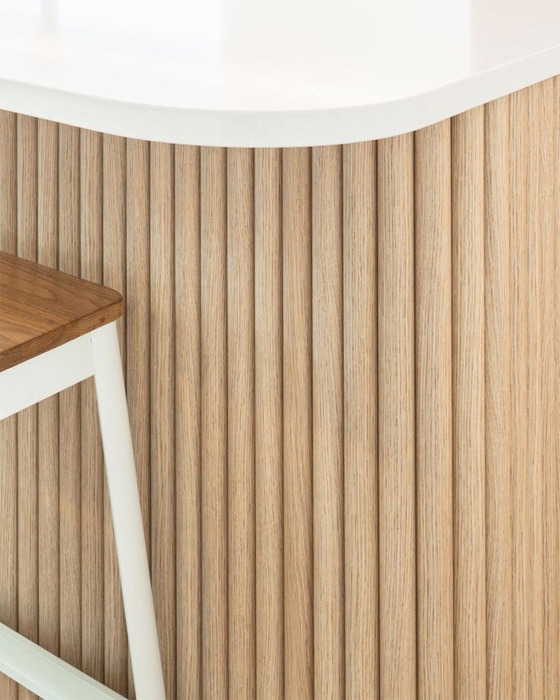 Bølgepanel Flexiwood White Oak 12 x 600 x 2400 mm